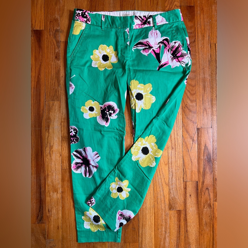J.Crew cropped pants.